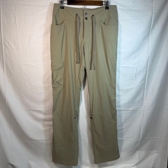 Columbia Womens Convertible Hiking‎ Pants Size 10 Omni-Shield Cargo Pockets - Picture 1 of 8